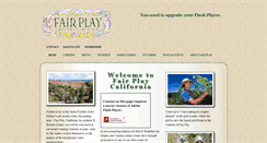 Desktop Screenshot of fairplaycalifornia.com